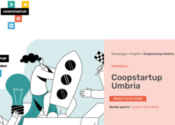 Coopstartup Umbria, ecco il bando per dare vita a nuove imprese