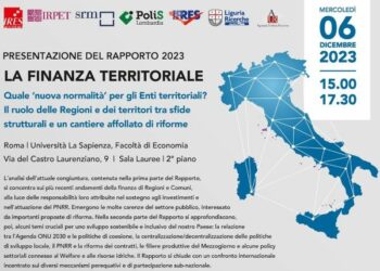 La finanza territoriale, presentazione del rapporto 2023