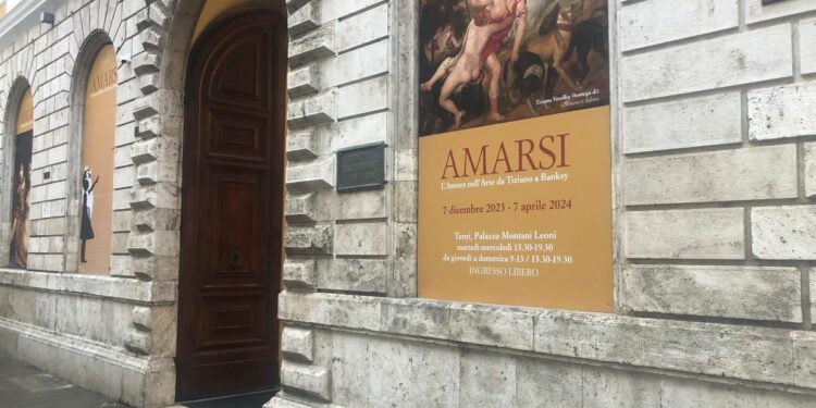 A Terni la mostra “Amarsi. L’ Amore nell’Arte da Tiziano a Banksy”