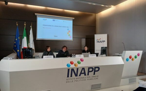Inapp, a Roma la presentazione del Gender Policy Report (foto tratta da https://www.facebook.com/InappGov/)