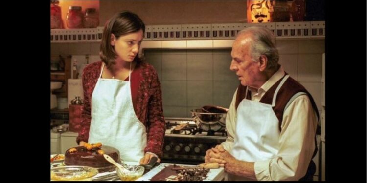 Giovanna e Davide, immagine tratta dal film "La finestra di fronte" - Ferzan Ozpetek (2003)