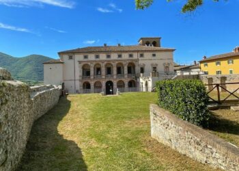 Palazzo Cesi ad Acquasparta (foto tratta da Comune di Acquasparta facebook)