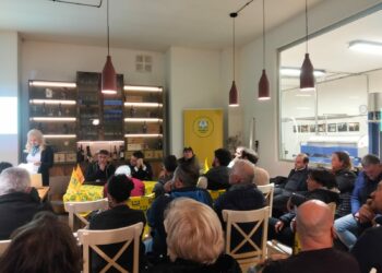 Coldiretti Umbria, un momento dell'incontro tra gli imprenditori agricoli a Orvieto