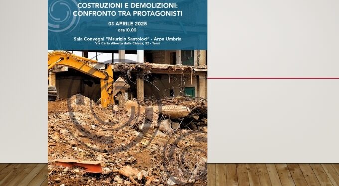 Arpa Umbria, "End of Waste", convegno a Terni