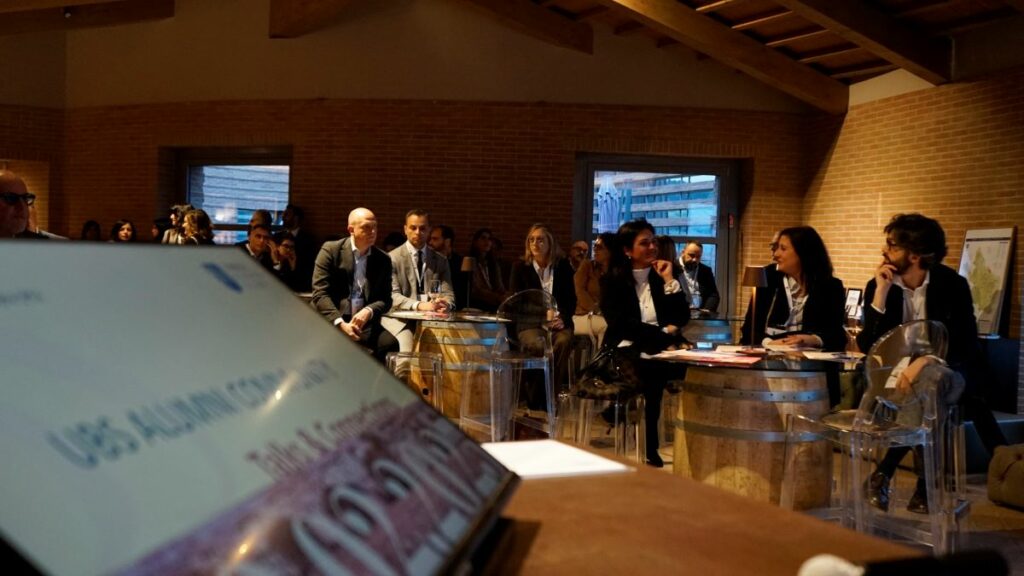 Ubs Alumni Community, la presentazione alle Cantine Briziarelli di Bevagna