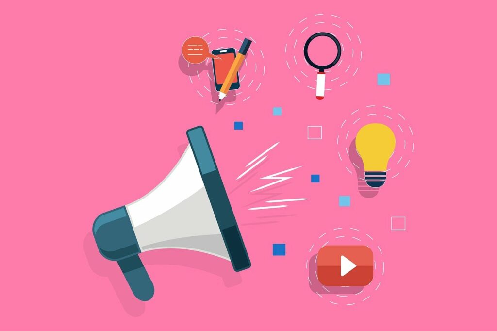 Tutti i colori del marketing e della comunicazione (Foto di Mudassar Iqbal da Pixabay)