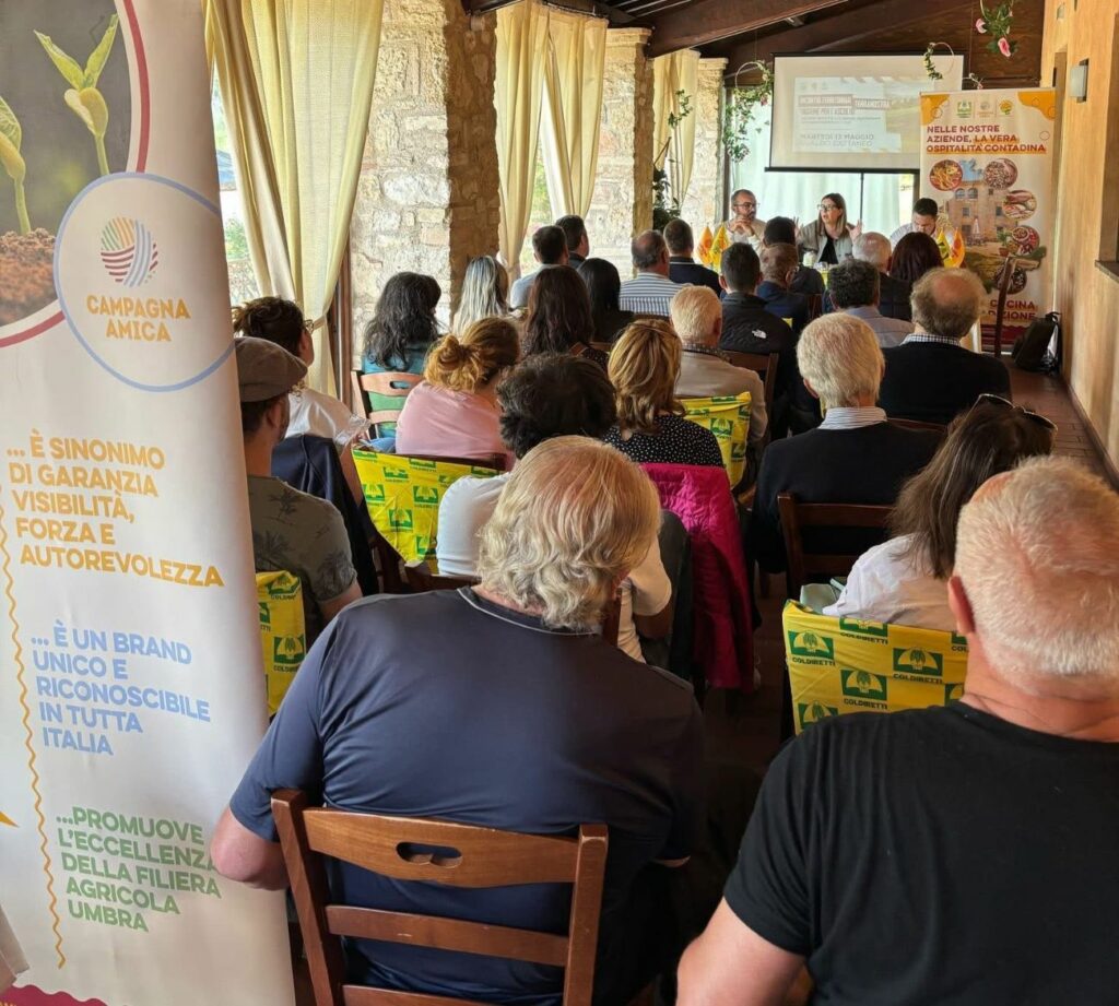 Terranostra Umbria durante gli incontri dedicati alla crescita degli agriturismo