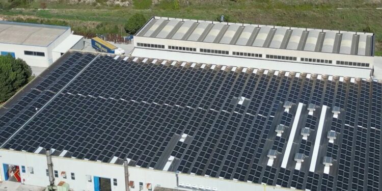 Lo stabilimento TR Italy a Fossato di Vico (Pg)