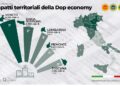 La Dop Economy in Italia nel grafico di Ismea (Istituto di servizi per il mercato agricolo alimentare)