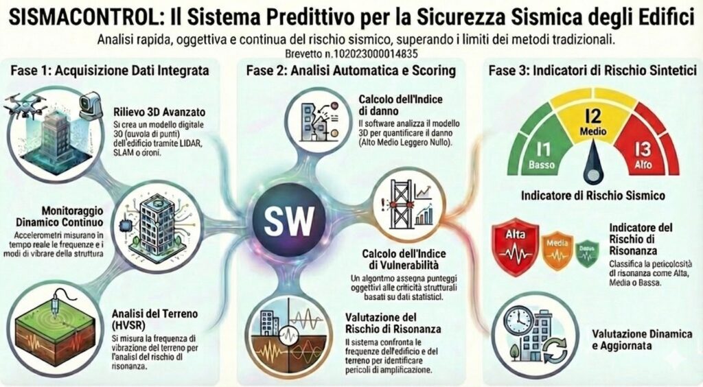 SismaControl, ecco come funziona (descrizione schematica del sistema nato in Umbria)