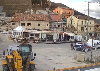 Castelluccio di Norcia (da webcam comune.norcia.pg.it)